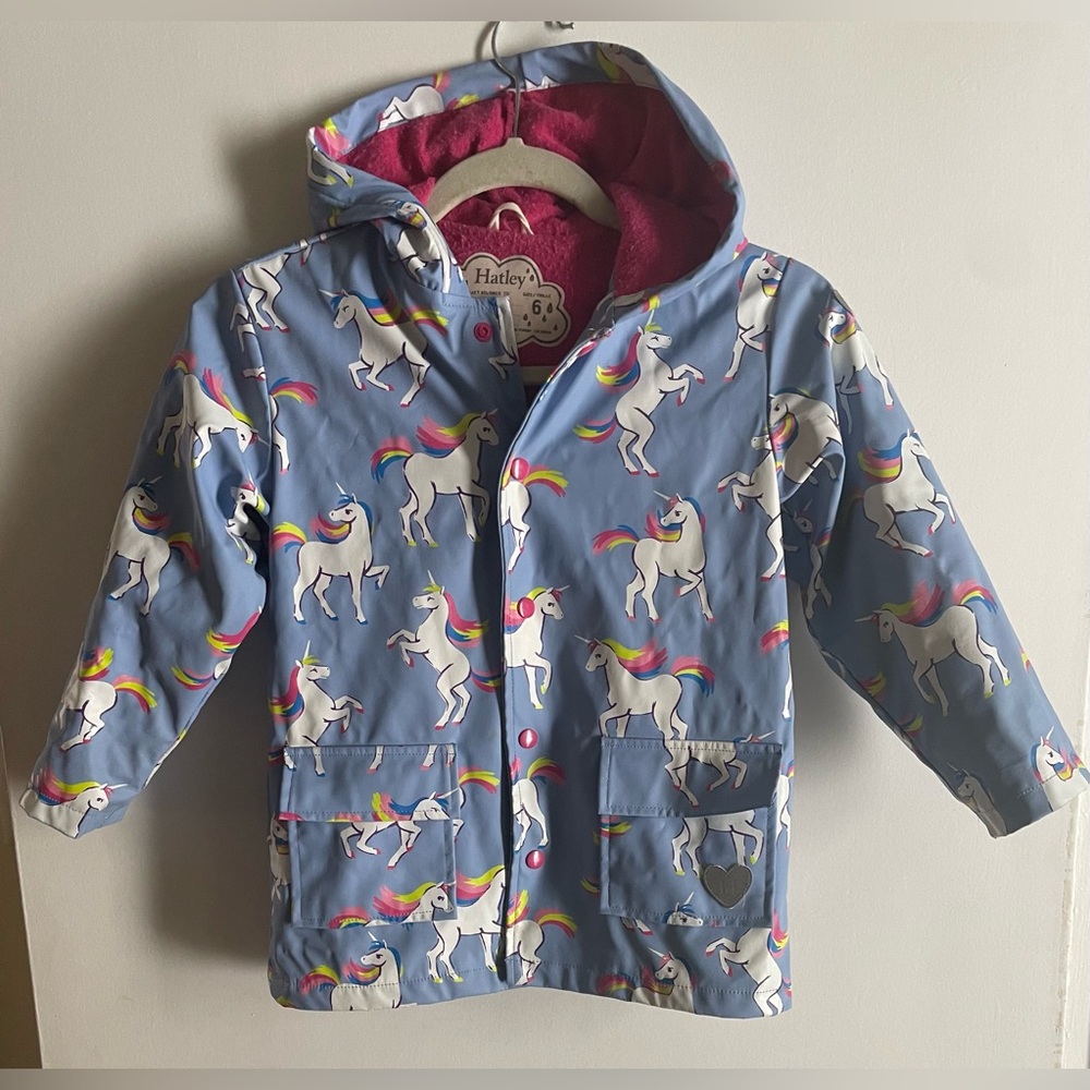 Hatley Unicorn Sky Dance Raincoat